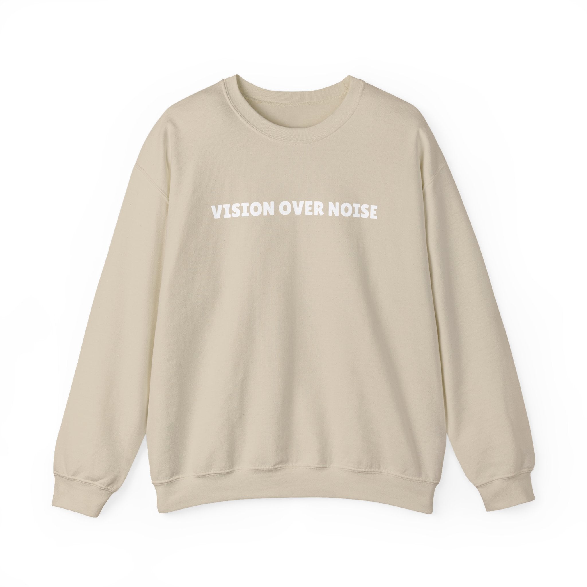 VISION OVER NOISE Crewneck Sweatshirt