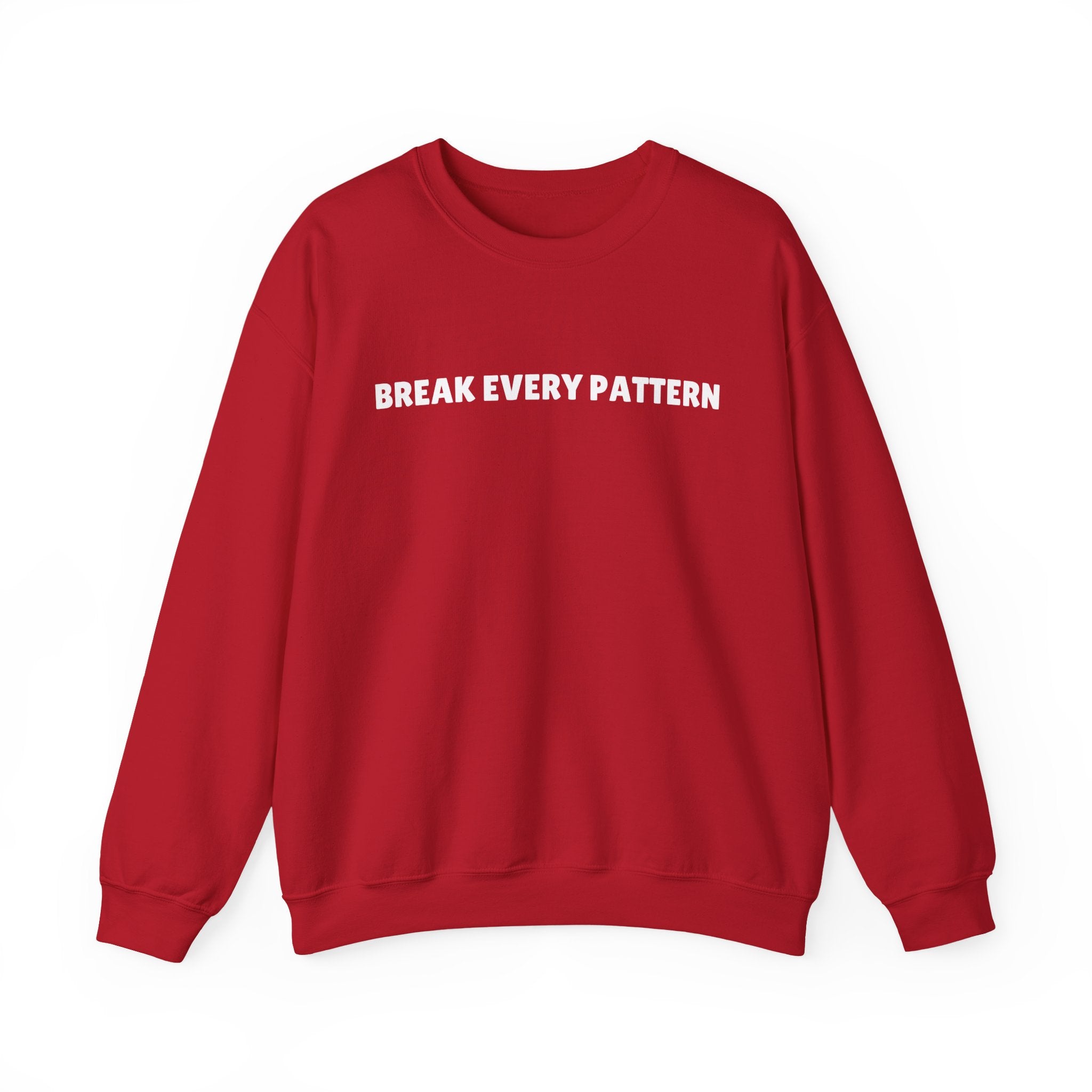 BREAK EVERY PATTERN Crewneck Sweatshirt