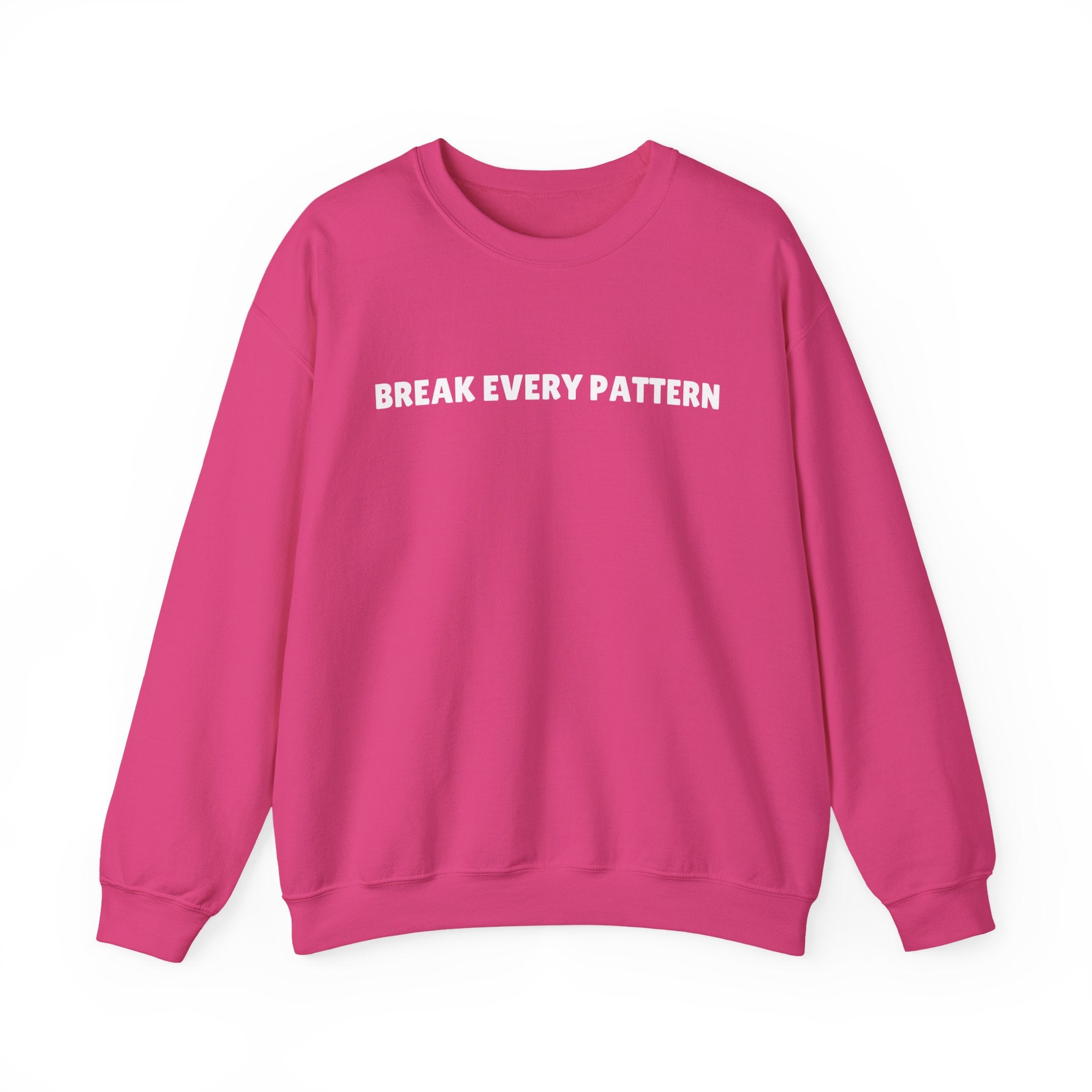 BREAK EVERY PATTERN Crewneck Sweatshirt