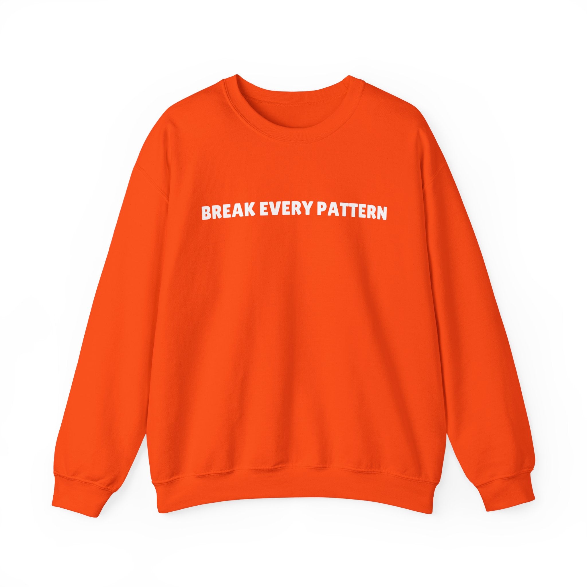 BREAK EVERY PATTERN Crewneck Sweatshirt